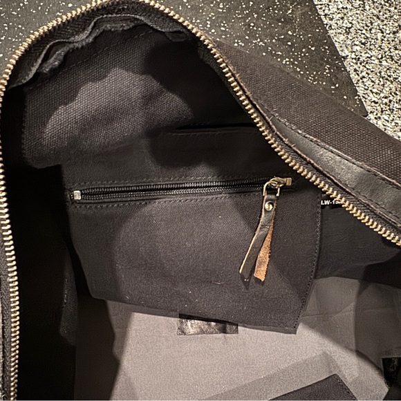 SANDQVIST weekender bag - canvas and leather - Picture 6 of 7